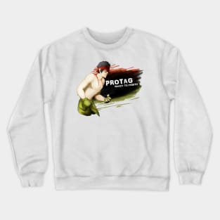 Protag - Ready to fight!! Crewneck Sweatshirt